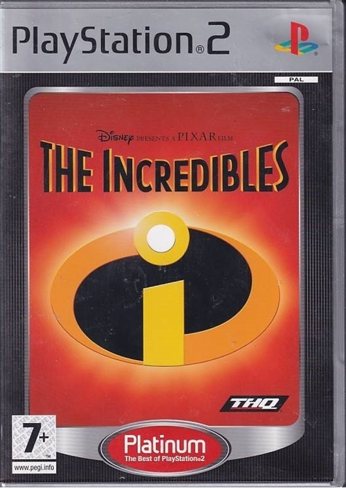 The Incredibles - Platinum - PS2 (B Grade) (Used) (Eng)